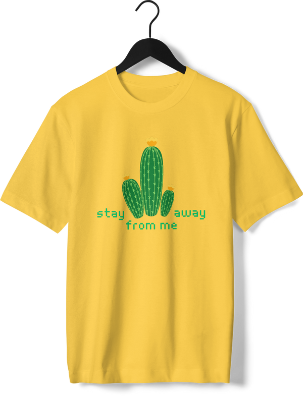 Stay Away From Me Yellow T-Shirt