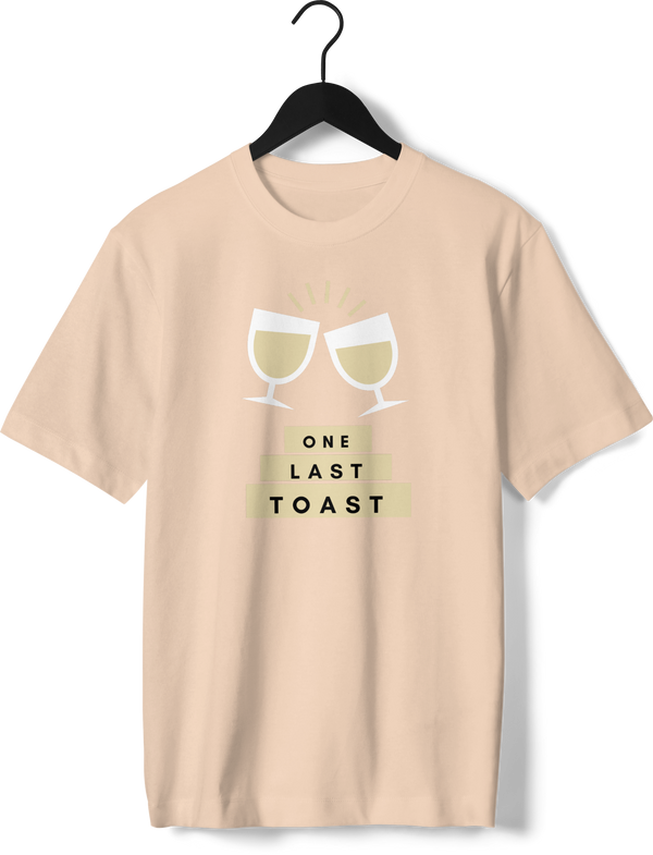 One Last Toast Off White T-Shirt